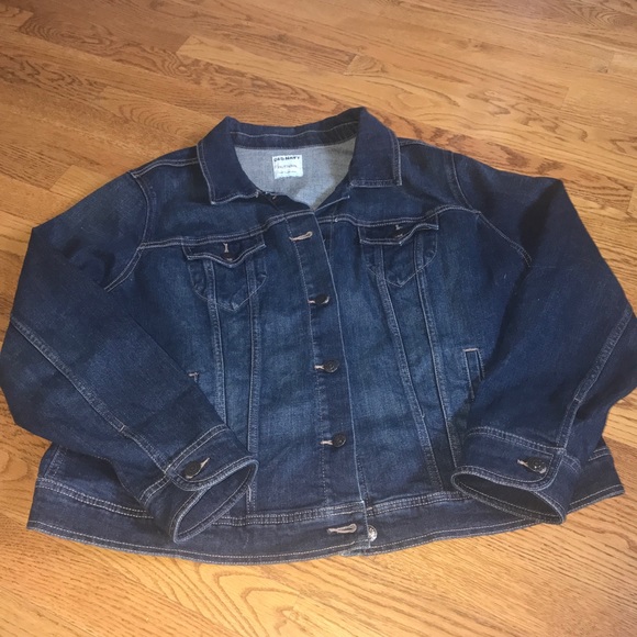 stretchy jean jacket plus size